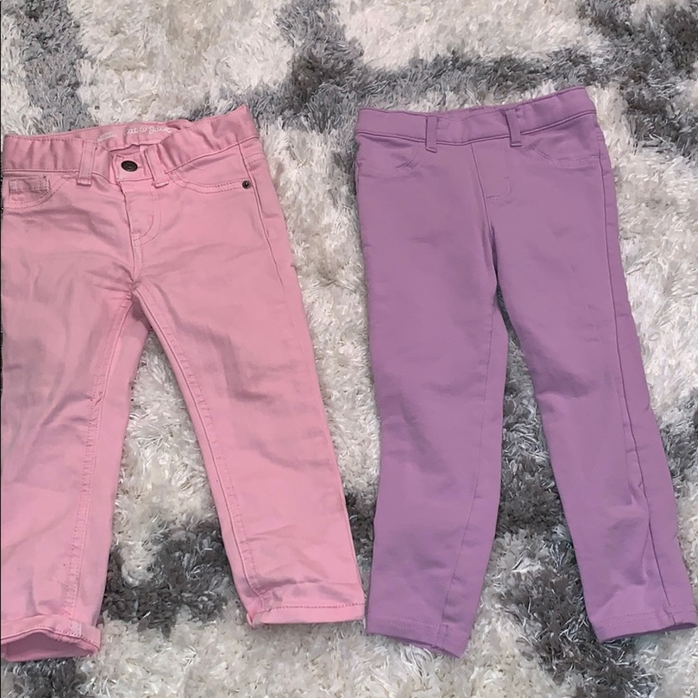 Girls bottom bundle of 2 ( pants and jeggings )